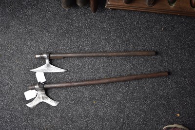 Lot 64 - A 19TH CENTURY INDIAN BULOVA AXE