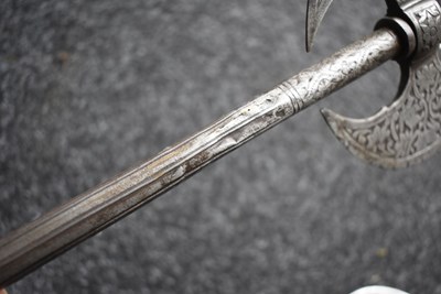 Lot 66 - A 19TH CENTURY INDIAN AXE