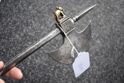 Lot 66 - A 19TH CENTURY INDIAN AXE