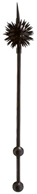 Lot 477 - A LATE 19TH CENTURY INDIAN SPIKED MACE