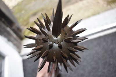 Lot 62 - A LATE 19TH CENTURY INDIAN SPIKED MACE
