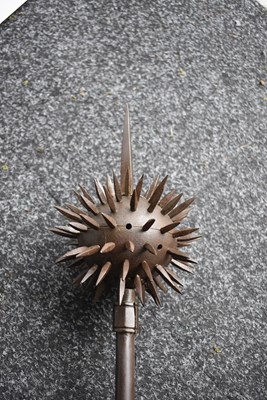 Lot 62 - A LATE 19TH CENTURY INDIAN SPIKED MACE