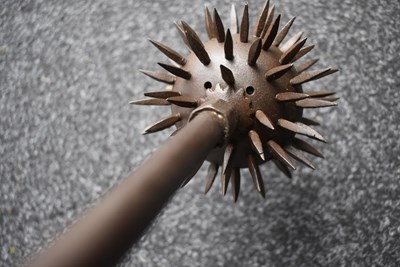 Lot 62 - A LATE 19TH CENTURY INDIAN SPIKED MACE