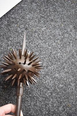 Lot 62 - A LATE 19TH CENTURY INDIAN SPIKED MACE