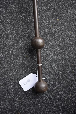 Lot 62 - A LATE 19TH CENTURY INDIAN SPIKED MACE