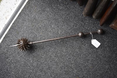 Lot 62 - A LATE 19TH CENTURY INDIAN SPIKED MACE