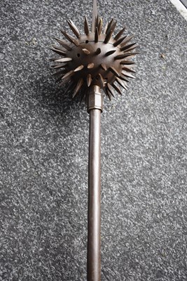 Lot 62 - A LATE 19TH CENTURY INDIAN SPIKED MACE