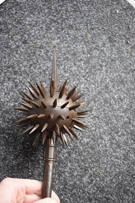 Lot 62 - A LATE 19TH CENTURY INDIAN SPIKED MACE