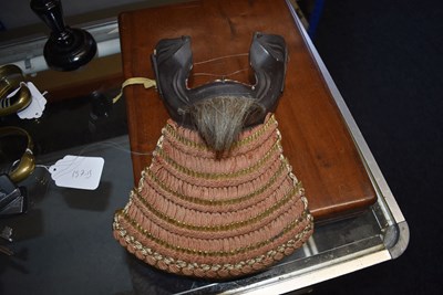 Lot 42 - A GOLD LACQUERED JAPANESE ARMOUR