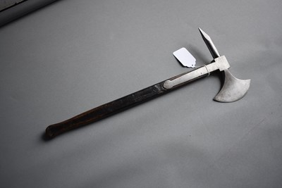 Lot 188 - NETHERLANDS - AN EARLY 19TH CENTURY NAVAL BOARDING AXE OF NAPOLEON INTEREST