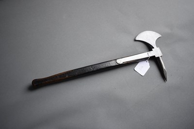 Lot 188 - NETHERLANDS - AN EARLY 19TH CENTURY NAVAL BOARDING AXE OF NAPOLEON INTEREST