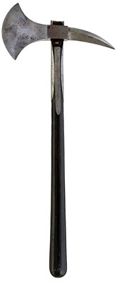 Lot 191 - NETHERLANDS - AN EARLY 19TH CENTURY NAVAL BOARDING AXE