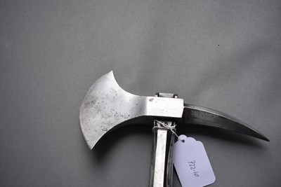 Lot 191 - NETHERLANDS - AN EARLY 19TH CENTURY NAVAL BOARDING AXE