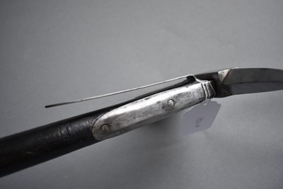 Lot 191 - NETHERLANDS - AN EARLY 19TH CENTURY NAVAL BOARDING AXE