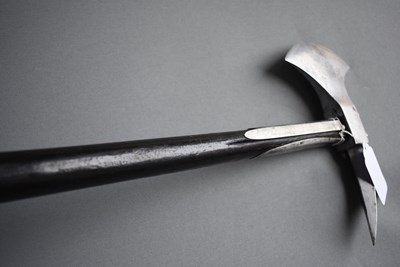 Lot 191 - NETHERLANDS - AN EARLY 19TH CENTURY NAVAL BOARDING AXE