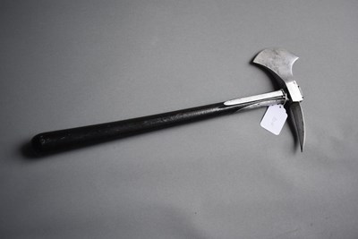 Lot 191 - NETHERLANDS - AN EARLY 19TH CENTURY NAVAL BOARDING AXE