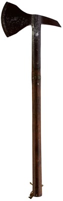 Lot 198 - GREAT BRITAIN - A MODEL 1859 NAVAL BOARDING AXE
