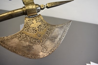 Lot 67 - AN INDIAN TABAR OR AXE