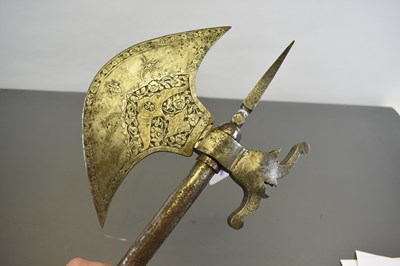 Lot 67 - AN INDIAN TABAR OR AXE