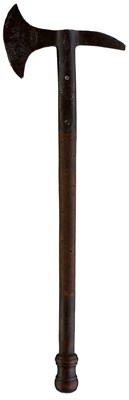 Lot 200 - GREAT BRITAIN - AN EARLY 19TH CENTURY NAVAL BOARDING AXE