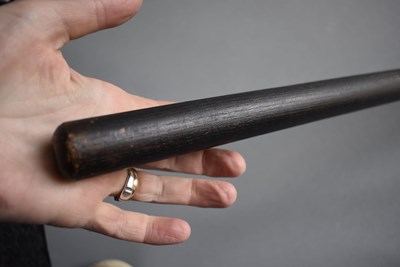 Lot 194 - SCANDINAVIA - A LATE 18TH OR EARLY 19TH CENTURY NAVAL BOARDING AXE