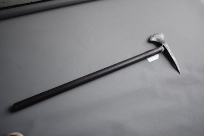 Lot 194 - SCANDINAVIA - A LATE 18TH OR EARLY 19TH CENTURY NAVAL BOARDING AXE