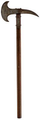 Lot 576 - ITALY - A 19TH CENTURY NAVAL BOARDING AXE