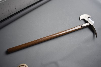 Lot 192 - ITALY - A 19TH CENTURY NAVAL BOARDING AXE