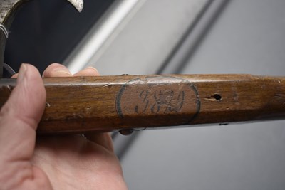 Lot 192 - ITALY - A 19TH CENTURY NAVAL BOARDING AXE