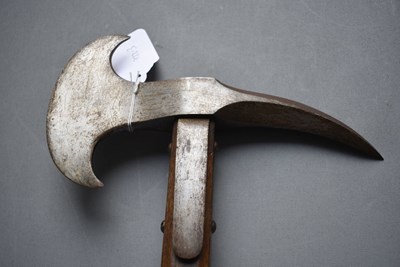 Lot 192 - ITALY - A 19TH CENTURY NAVAL BOARDING AXE