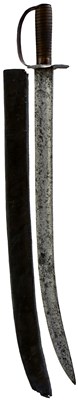 Lot 212 - A LATE 18TH CENTURY AMERICAN NAVAL CUTLASS