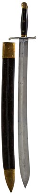 Lot 216 - A SWEDISH MODEL 1810 NAVAL CUTLASS