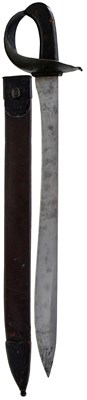 Lot 218 - A SWEDISH MODEL 1851 NAVAL CUTLASS