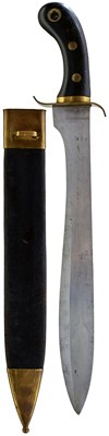 Lot 217 - A SWEDISH MODEL 1848 NAVAL CUTLASS