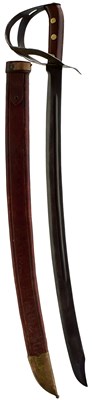 Lot 225 - A LATE 19TH CENTURY DUTCH CUTLASS