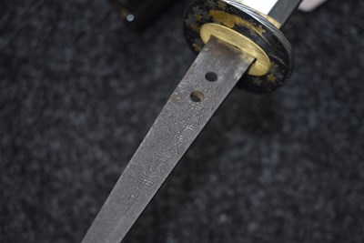 Lot 17 - A WAKIZASHI