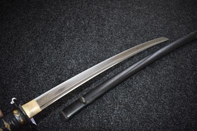 Lot 16 - A KATANA