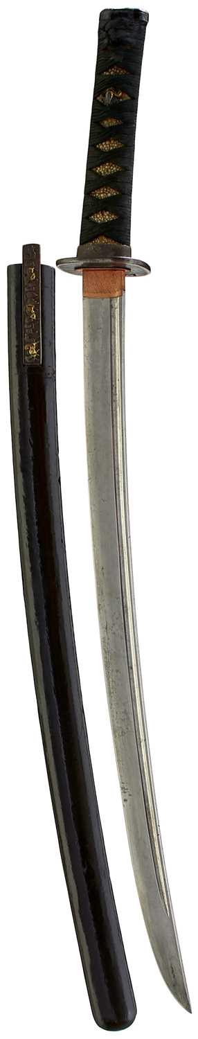 Lot 26 - A WAKIZASHI