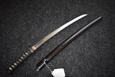 Lot 26 - A WAKIZASHI