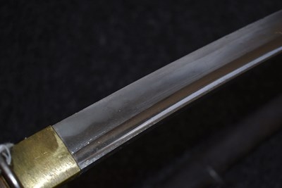 Lot 24 - A WAKIZASHI