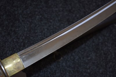 Lot 24 - A WAKIZASHI