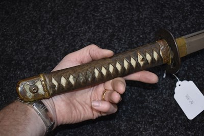 Lot 24 - A WAKIZASHI