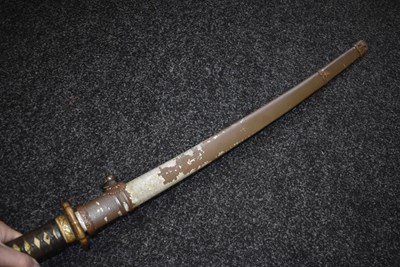 Lot 23 - A WAKIZASHI
