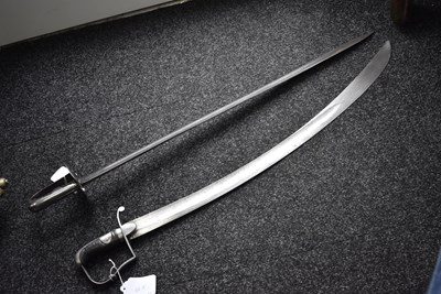 Lot 134 - A 1796 PATTERN HEAVY CAVALRY TROOPER'S SWORD
