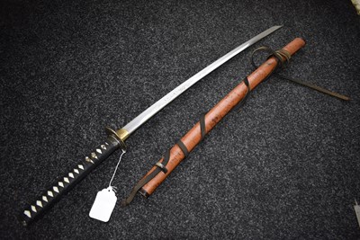 Lot 20 - A KATANA