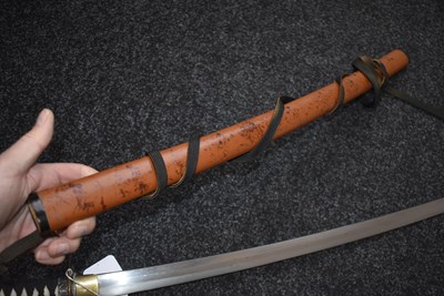 Lot 20 - A KATANA