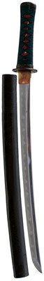 Lot 25 - A WAKIZASHI