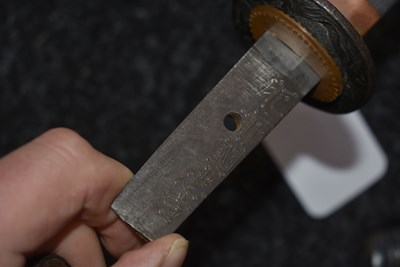 Lot 25 - A WAKIZASHI