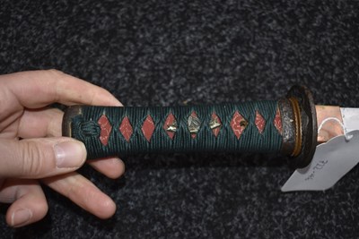 Lot 25 - A WAKIZASHI