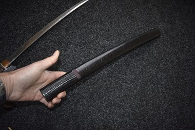 Lot 25 - A WAKIZASHI